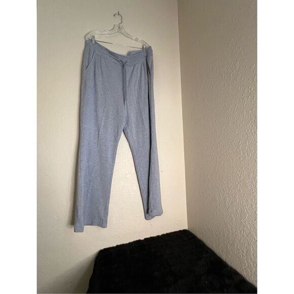 ATHLETA Balance Flare Pants Duckegg Blue Wide Leg Womens 467895 Yoga Gym 2x - Picture 1 of 3